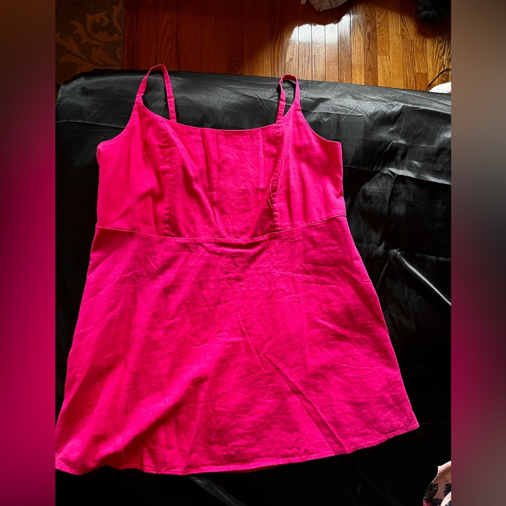 Old Navy Women's Hot Pink Mini Dress
